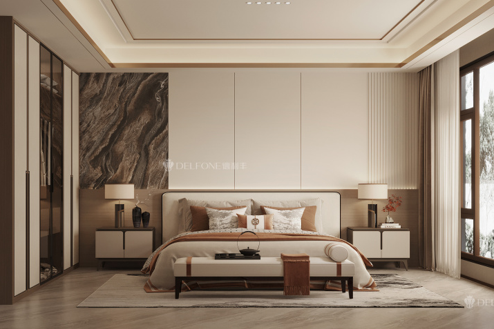 DELFONE新品 | 數(shù)碼玲瓏石·山水紫，水墨山川之韻造景空間美學(xué)(圖10)