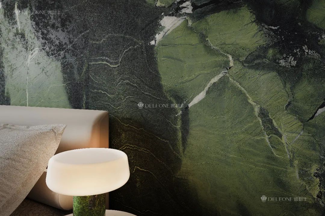 DELFONE新品 | 數(shù)碼玲瓏石·牛油果綠,油畫般質(zhì)感賦予空間藝術(shù)生命力(圖19) DELFONE新品 | 數(shù)碼玲瓏石·牛油果綠,油畫般質(zhì)感賦予空間藝術(shù)生命力(圖19)