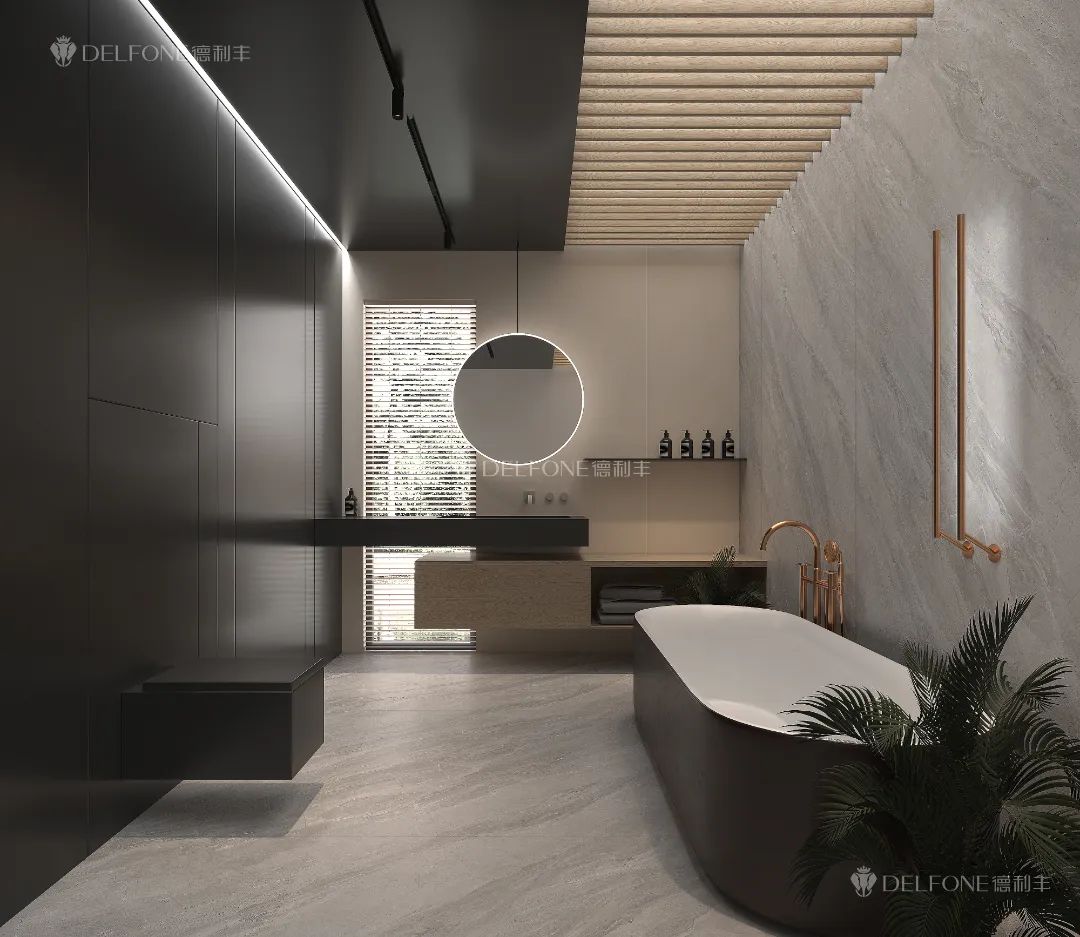 DELFONE新品 | 數(shù)碼玲瓏石·凱悅灰，流水般悅動的線條演繹美學新境(圖15)